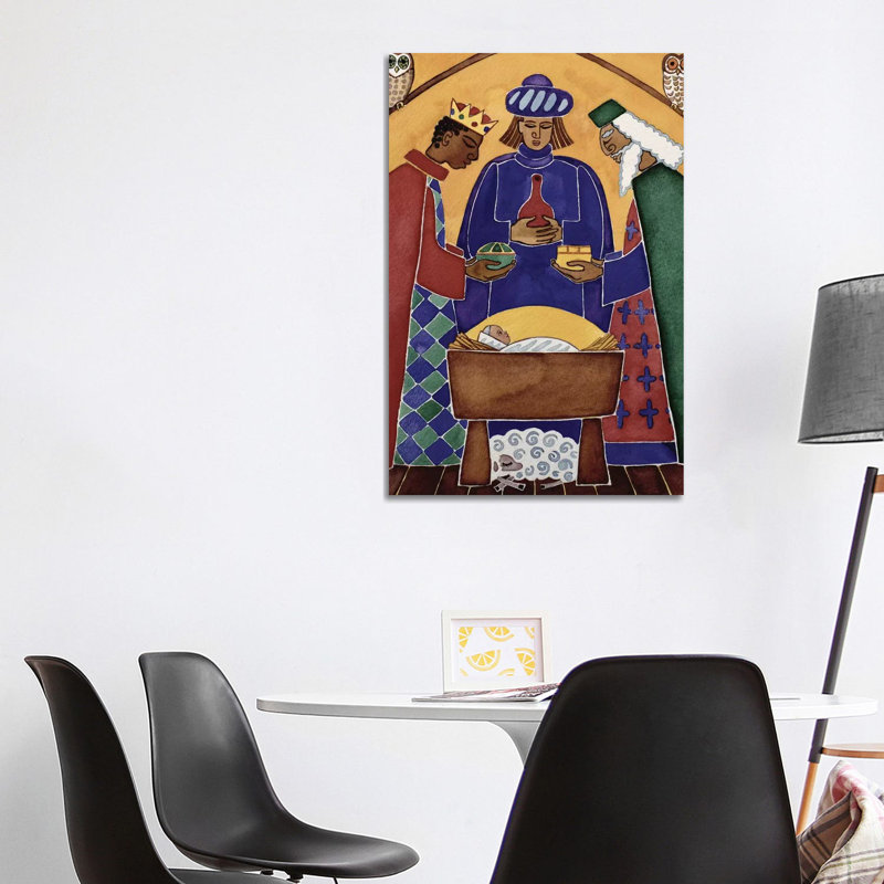 Adoration Of The Kings by Cathy Baxter - Wrapped Canvas Gallery-Wrapped Canvas Giclée, 101.6 cm H x 66.04 cm W x 3.175 cm D