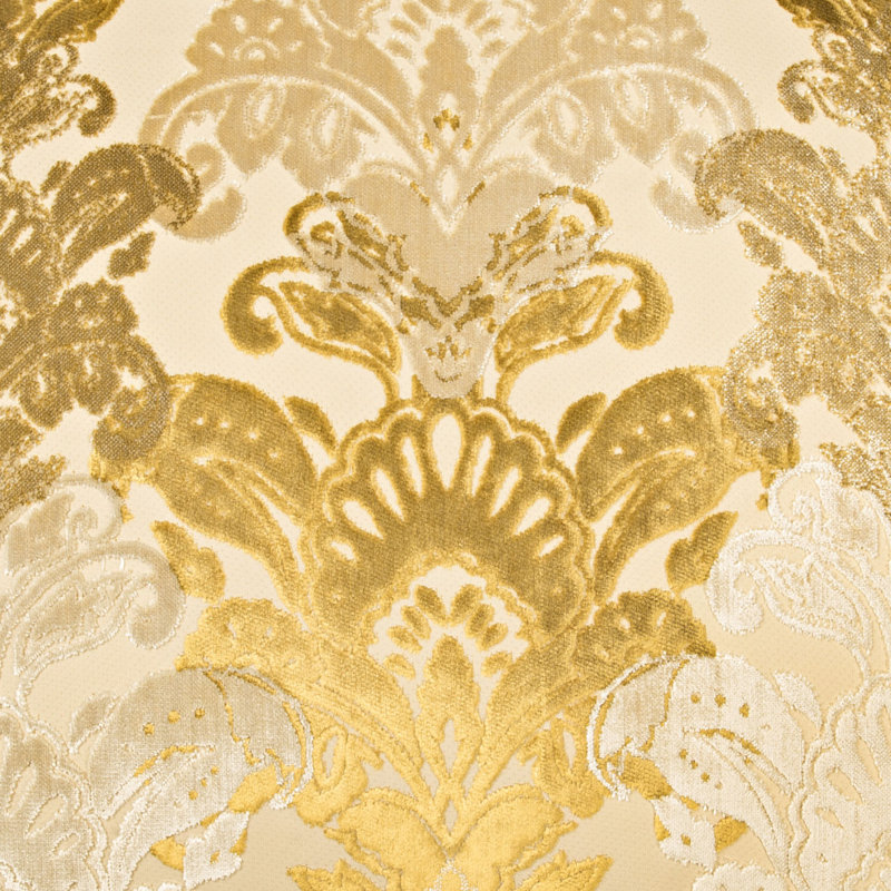 Schubert Pillow Cover & Insert, Gold, Square 22"