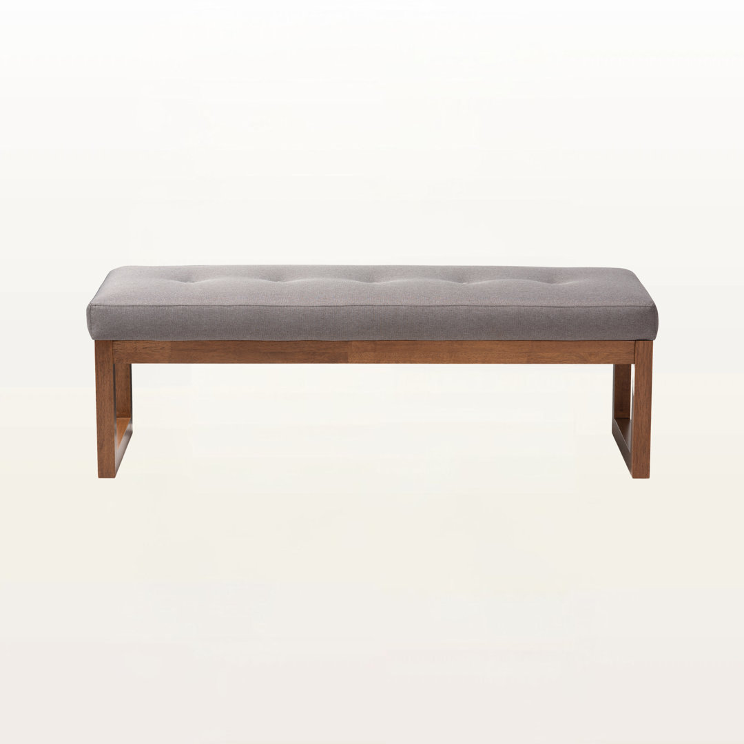 Crivello Wood Bench Gracie Oaks 