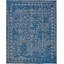 Tapis bleu touffeté à la main Leeson-1580835182