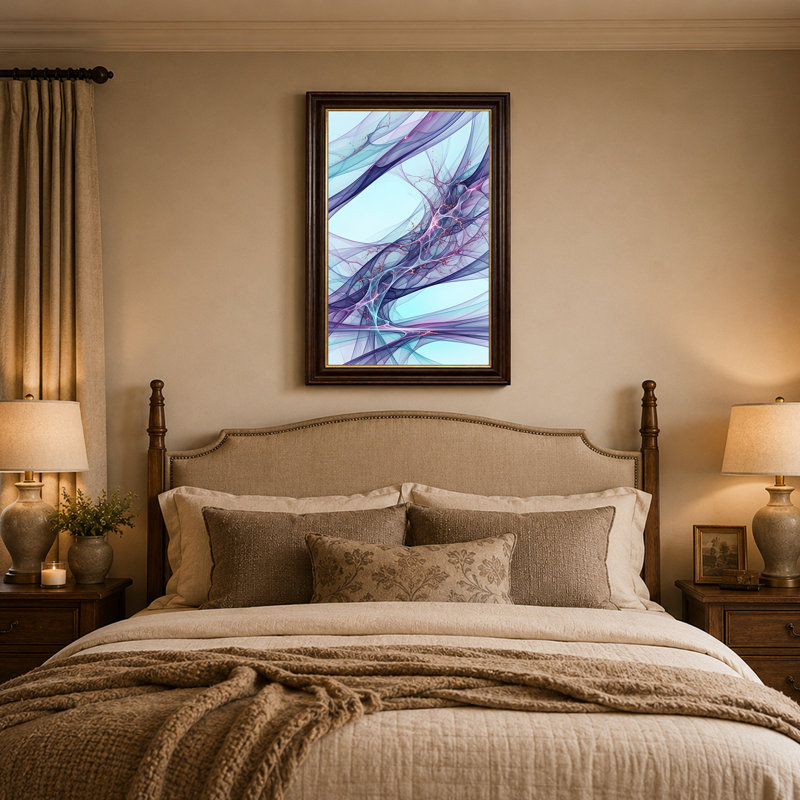 Art mural sur toile translucide, 24"H x 16"W
