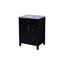 Meuble-lavabo de 24 pouces avec lavabo en céramique-911193969