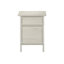 Table d'appoint transitionnelle avec rangement et conception peu encombrante