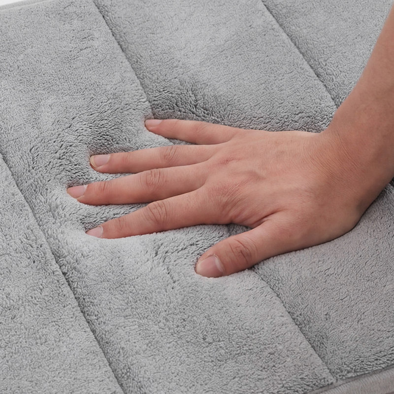 Non-Slip Bath Mat, Single- 60cm  L x 40cm W