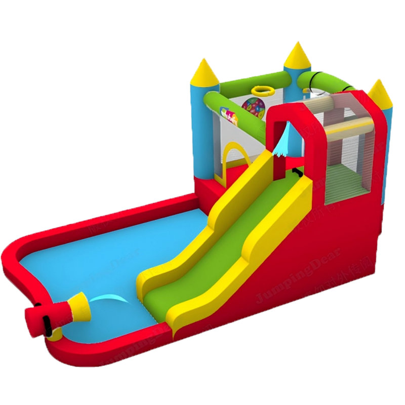 Jeu gonflable 162,6 "x 99,6" avec ventilateur