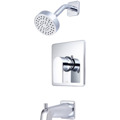 Robinet de baignoire et douche à contrôle de volume à poignée simple i4