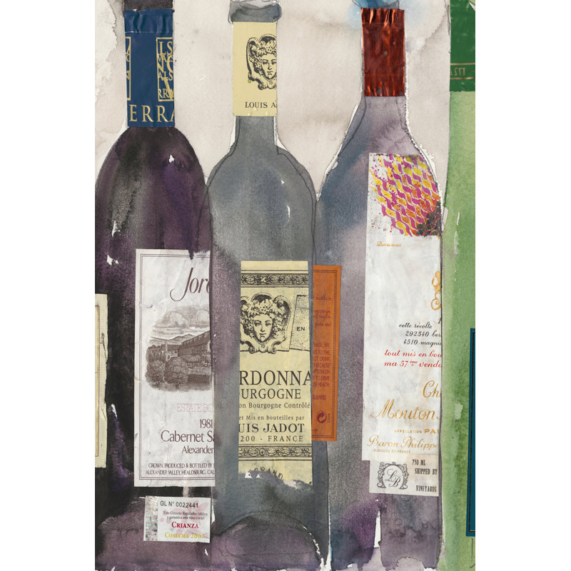 Dinner Party III by Samuel Dixon - Wrapped Canvas Painting, 46cm H x 30cm W x 3.8cm D