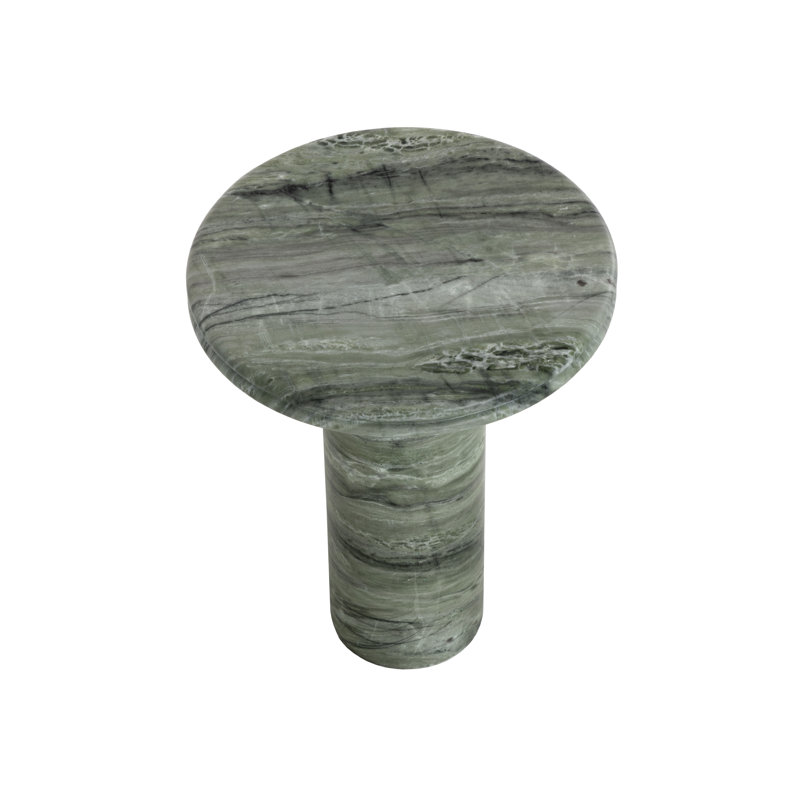 Table d'appoint Bastion - Effet marbre - Sauge
