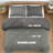Down Alternative Microfiber Reversible Comforter Set - 3 Pcs All Season Diamond Pattern Comforter with Shams-109248968-109248969
