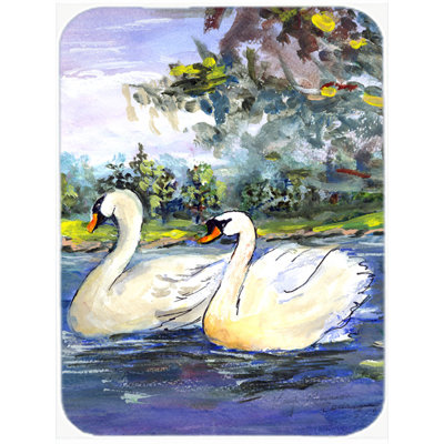  planche à Découper En Verre D'oiseau Swan