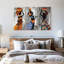 «Ethnic African Woman», reproduction sur toile-1174072698