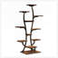Support pour plante d'intérieur avec lumières de culture à spectre complet, étagère en forme d'arbre en métal pour la maison et le patio, support à vases multifonctionnel