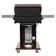 Permasteel 3-Burner Compact Propane Gas Grill with Foldable Side Tables and Grilling Tool Hooks