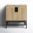 Corley 30'' Single Bathroom Vanity with Engineered Marble Top-667634373