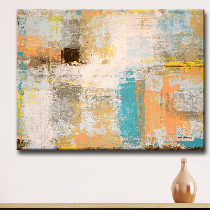 «Promise Me» par Norman Wyatt Jr., reproduction d'art sur toile tendue, H 30 po x l 40 po x P 1,5 po