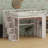 All-In-One Loft Bed Featuring Built-In Closet, Workspace, Storage Cubes And Ambient Lights-363881717
