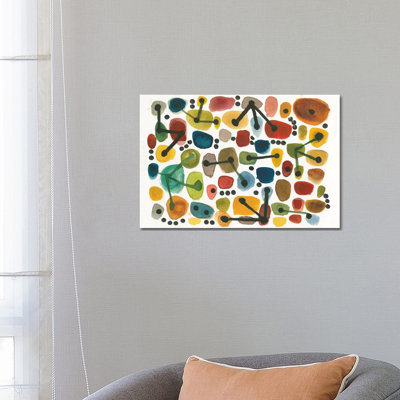 Mid Century I by Cheryl Warrick - Painting on Canvas