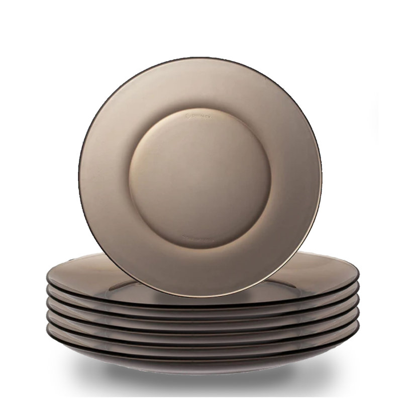 Assiette à salade 7,5 po Duralex Lys, Gris