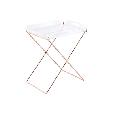 Non - Foldable Rectangular Tray Table With 5Mm Clear Acrylic Removable And 8Mm Metal "X" Shape Tube Base, 22In Dimensions, 16In Depth, 100Lbs Weight Limit Featuring Foldable, Wide, Tall, Deep,