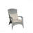 Patio Chair With Cushions, Grey Cushion