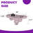 SYROVA Cloud-Shaped Coffee Table with Sculptural Ball Legs, Modern Organic Free-Form Cocktail Table with Rounded Edges for Living Room-1521426896-1521426897