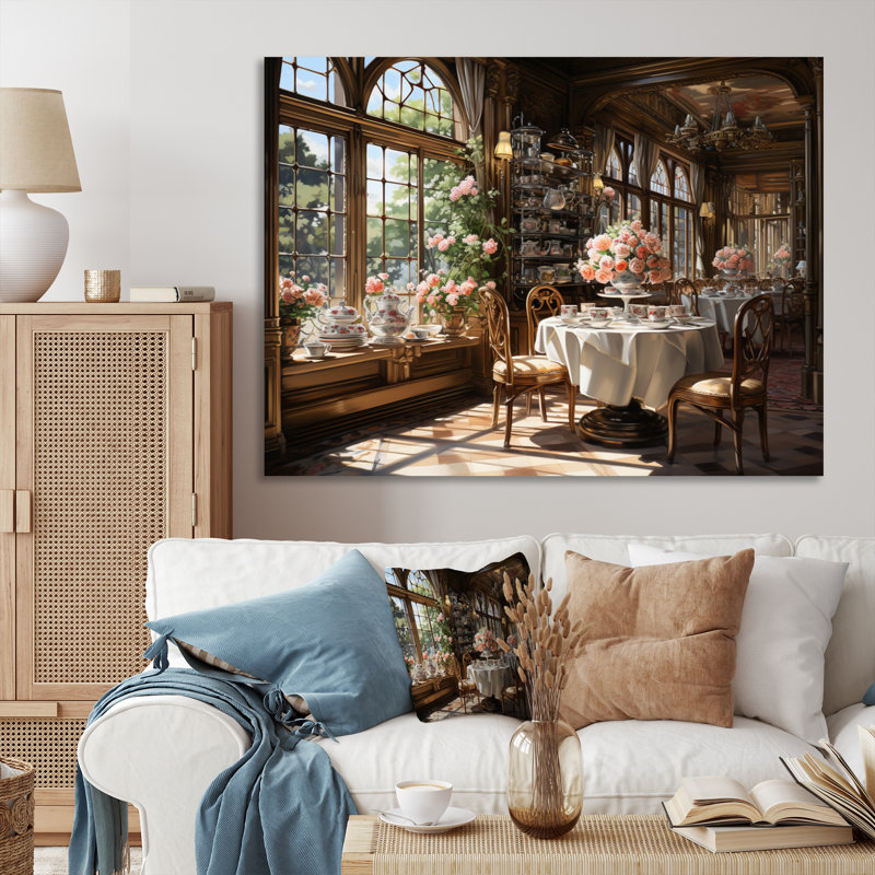 Art sur toile, "Country clubs", Toile tendue, H 12 po x l 20 po x P 1 po