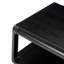 Table basse moderne en bois massif avec base ouverte Arved-764189395
