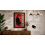 Japanese Cat Poster Japandi - Framed Print-397815626-397815606