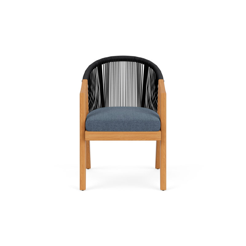 Alpine Outdoor Dining Armchair, Deluna Aegean