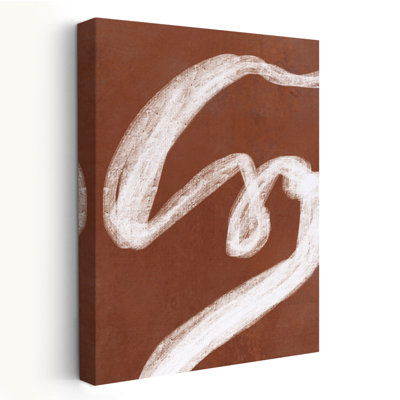 Abstract And Brown Phantom Thread I Art