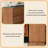 43.31"Nordic solid wood granite island counter storage side cabinet