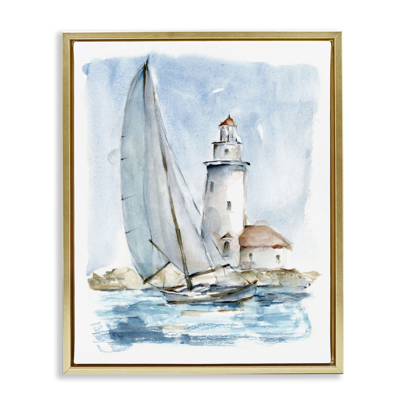 Art mural encadré sur toile flottante par Longhan Tides, H 21 po x l 17 po, Cadre flottant métallique doré