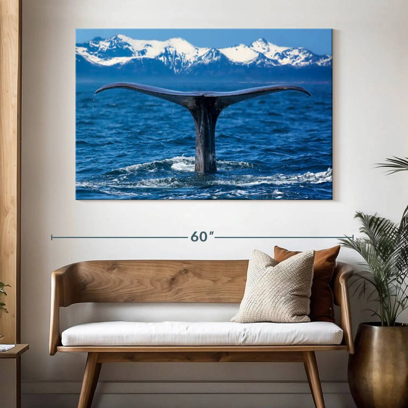Brampt Monterey Bay Whale, 34" H x 51" W