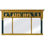 The Empire Flat Beveled Wall Mirror