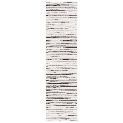 Tapis rayé Simrita Performance