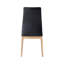 Chaise de salle à manger moderne, ensemble de 2 meubles