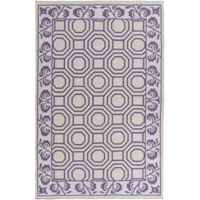 Amoritta Wool Geometric Indoor Rug