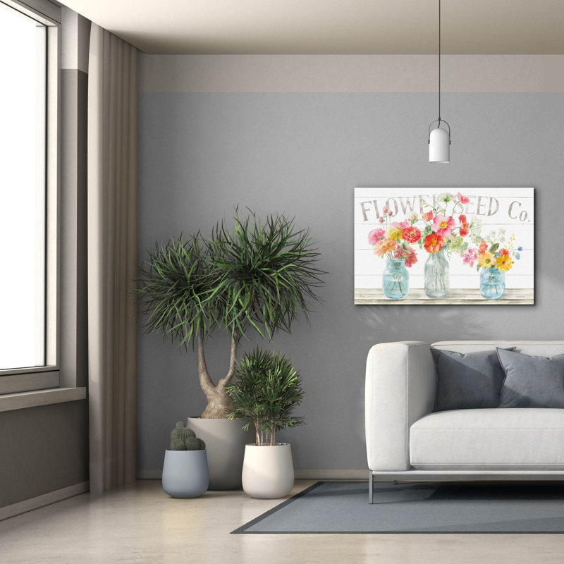 «Homegrown Summer 1» par Danhui Nai, art mural sur toile, H 26 po x l 40 po