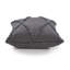 Ensemble de 4 taies d'oreiller carrées de couleur unie à franges 100% coton-1025619436-1025619435
