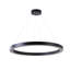 Lustre halo 1 lumière DEL noir mat-24136333