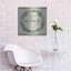 «Grateful Heart Succulent Wreath» par Cindy Jacobs, art mural en métal-584194236