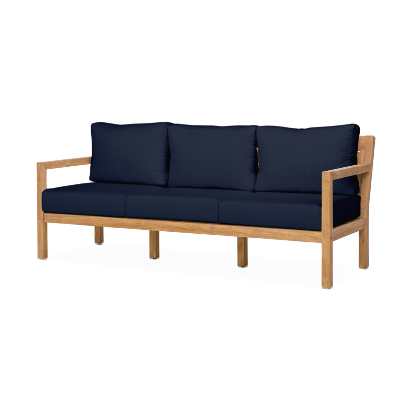 Classic Teak Sofa - Indigo, Blue