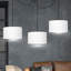 Pascua 3 - Light Black Drum Pendant-40748507