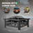 Patio 32 in. Square Steel Fire Pit