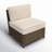 Annelise 5-Piece Outdoor Wicker Sectional with Sunbrella® Cushions