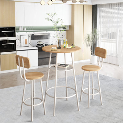 Ensemble repas rond 23 po