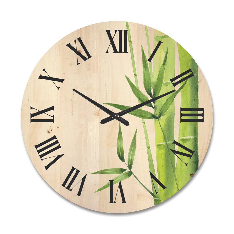 Solid Wood Wall Clock, Extra Large