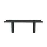 Kesden Solid Wood Extendable Dining Table