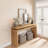 Console Table With Double Board Suspension Design-446977686