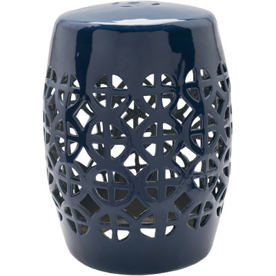 Keaton Ceramic/Porcelain Garden Stool
